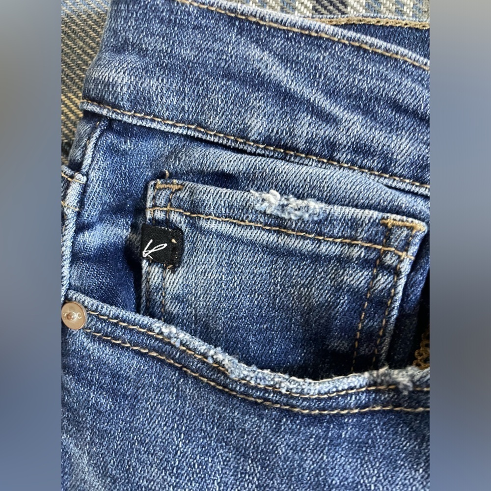 KanCan Marion Boyfriend Jeans Cuffed - Picture 6 of 11